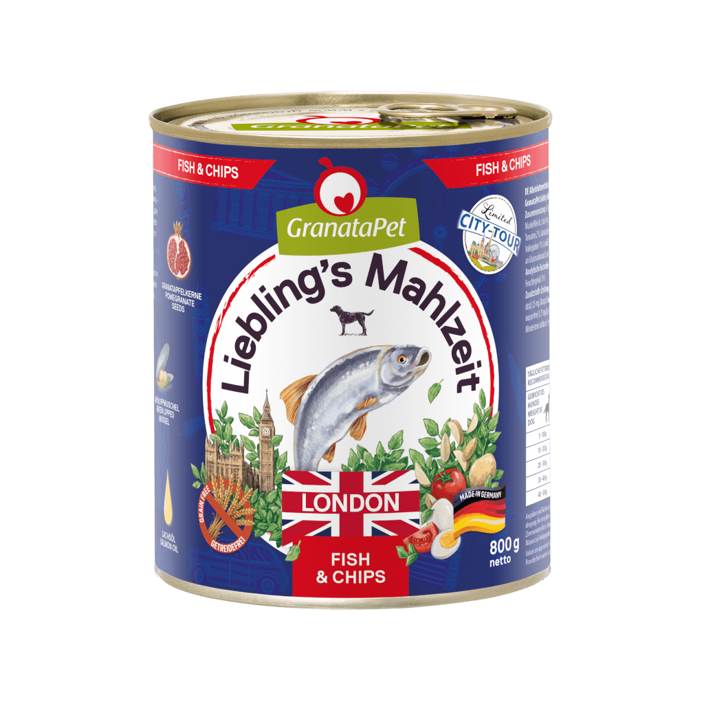 GranataPet Hund - Nassfutter Liebling´s Mahlzeit City Tour - London 800 g - Hauptbild