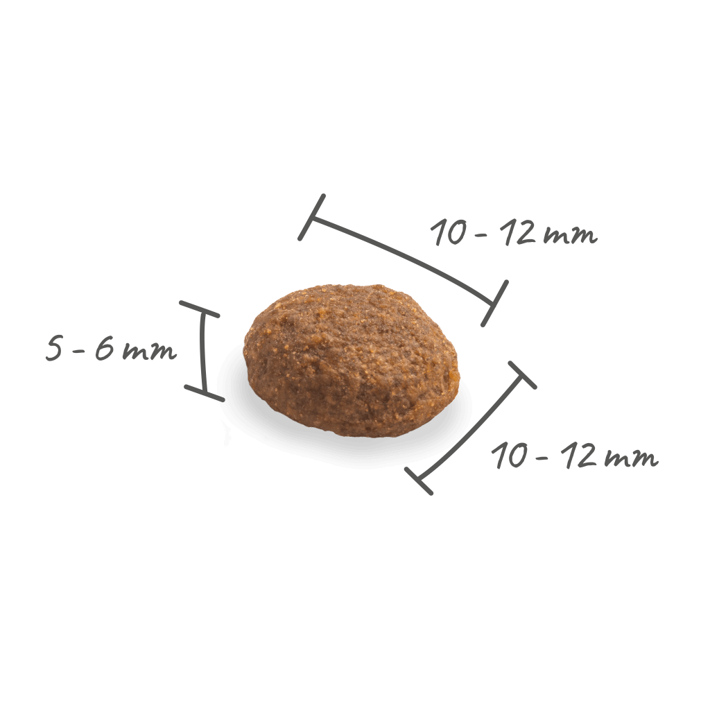 GranataPet Hund - Trockenfutter Mini Royal Lamm 1 kg - Produktgröße