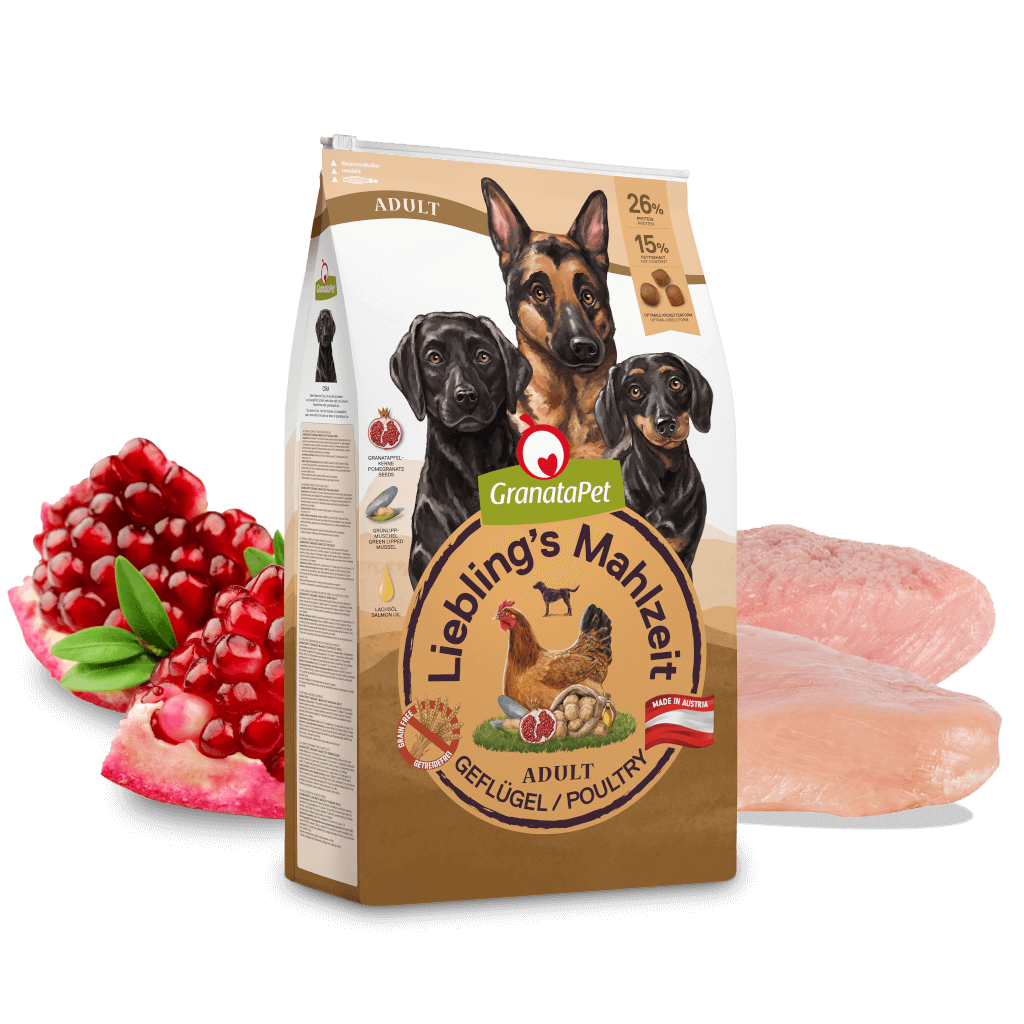 GranataPet Hund - Trockenfutter Liebling´s Mahlzeit Geflügel 10 kg - Zutaten