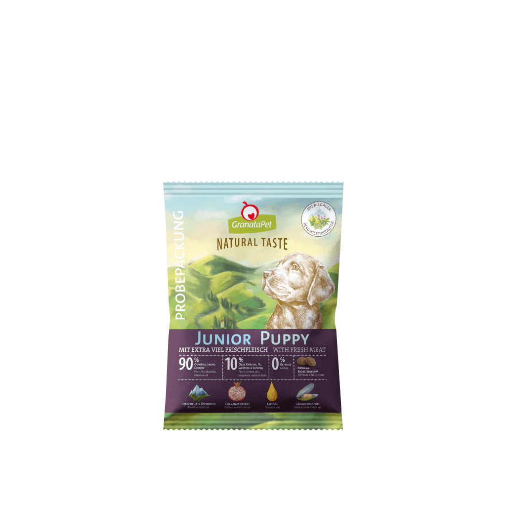 GranataPet Hund - Proben Natural Taste Junior 80 g - Hauptbild
