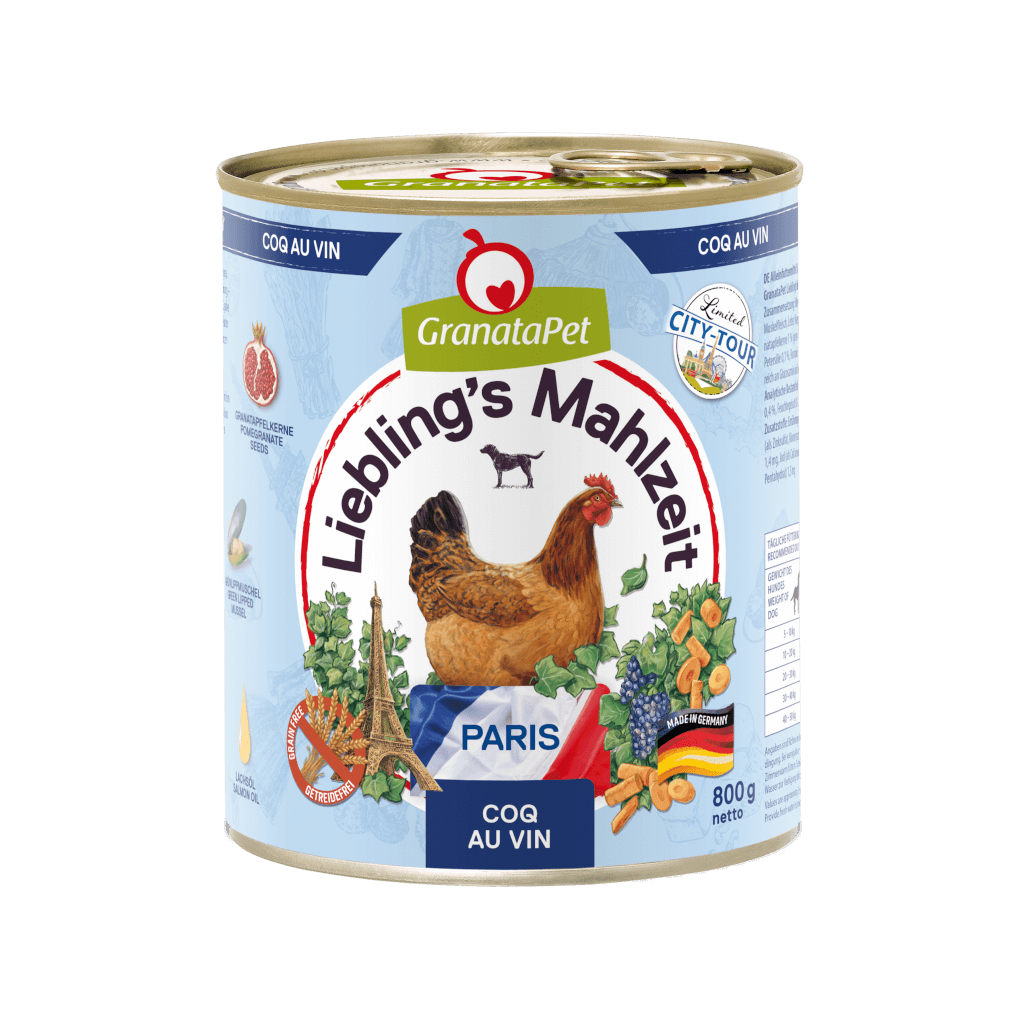 GranataPet Hund - Nassfutter Liebling´s Mahlzeit City Tour - Paris 800 g - Hauptbild