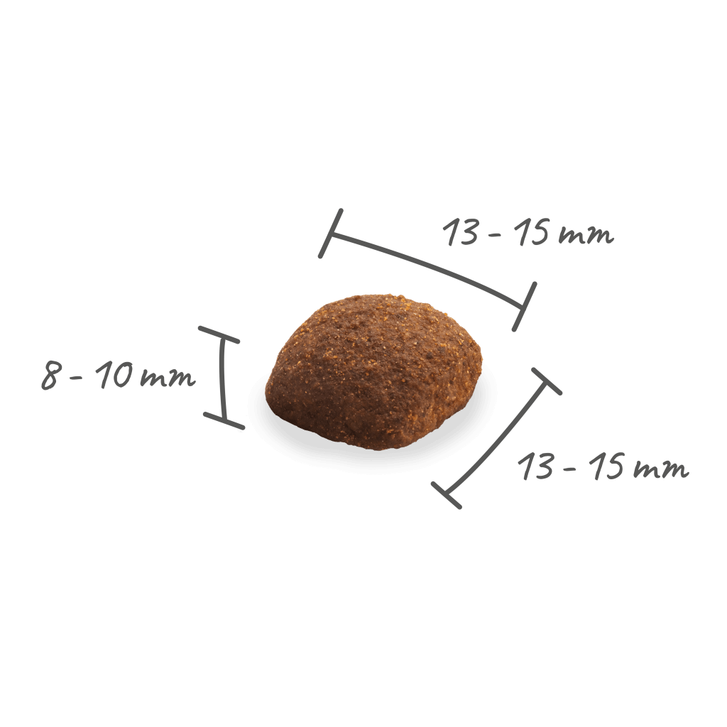 GranataPet Hund - Trockenfutter Natural Taste Ente & Forelle 4 kg GranataPet Hund - Trockenfutter Natural Taste Ente & Forelle 4 kg - Produktgröße