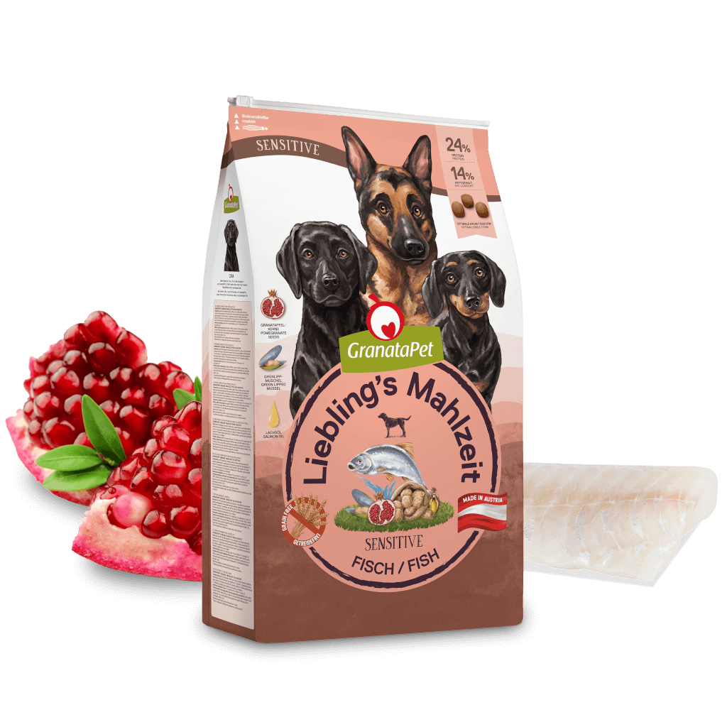 GranataPet Hund - Trockenfutter Liebling´s Mahlzeit Fisch Sensitive 10 kg - Zutaten