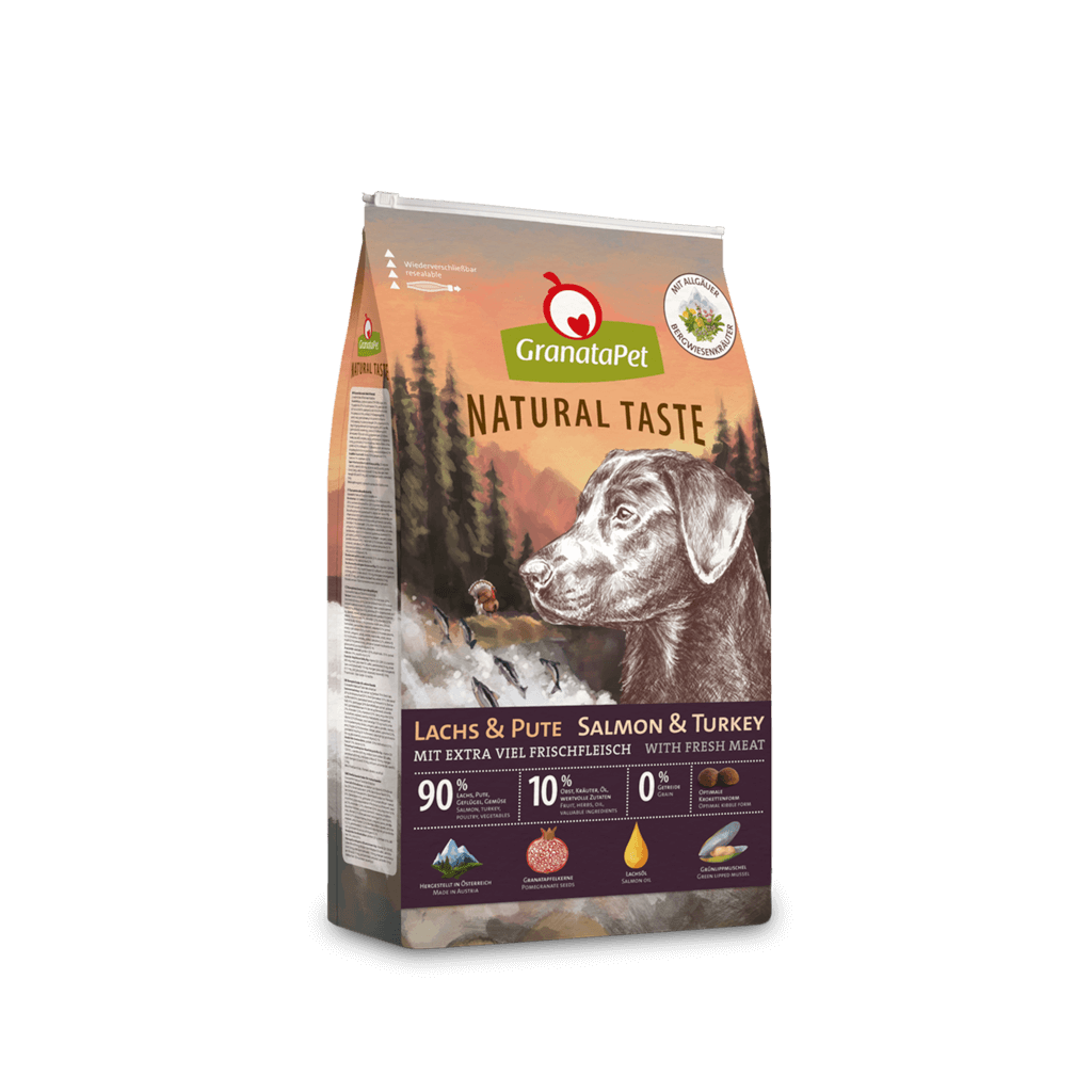 GranataPet Hund - Trockenfutter Natural Taste Lachs & Pute 4 kg - Hauptbild