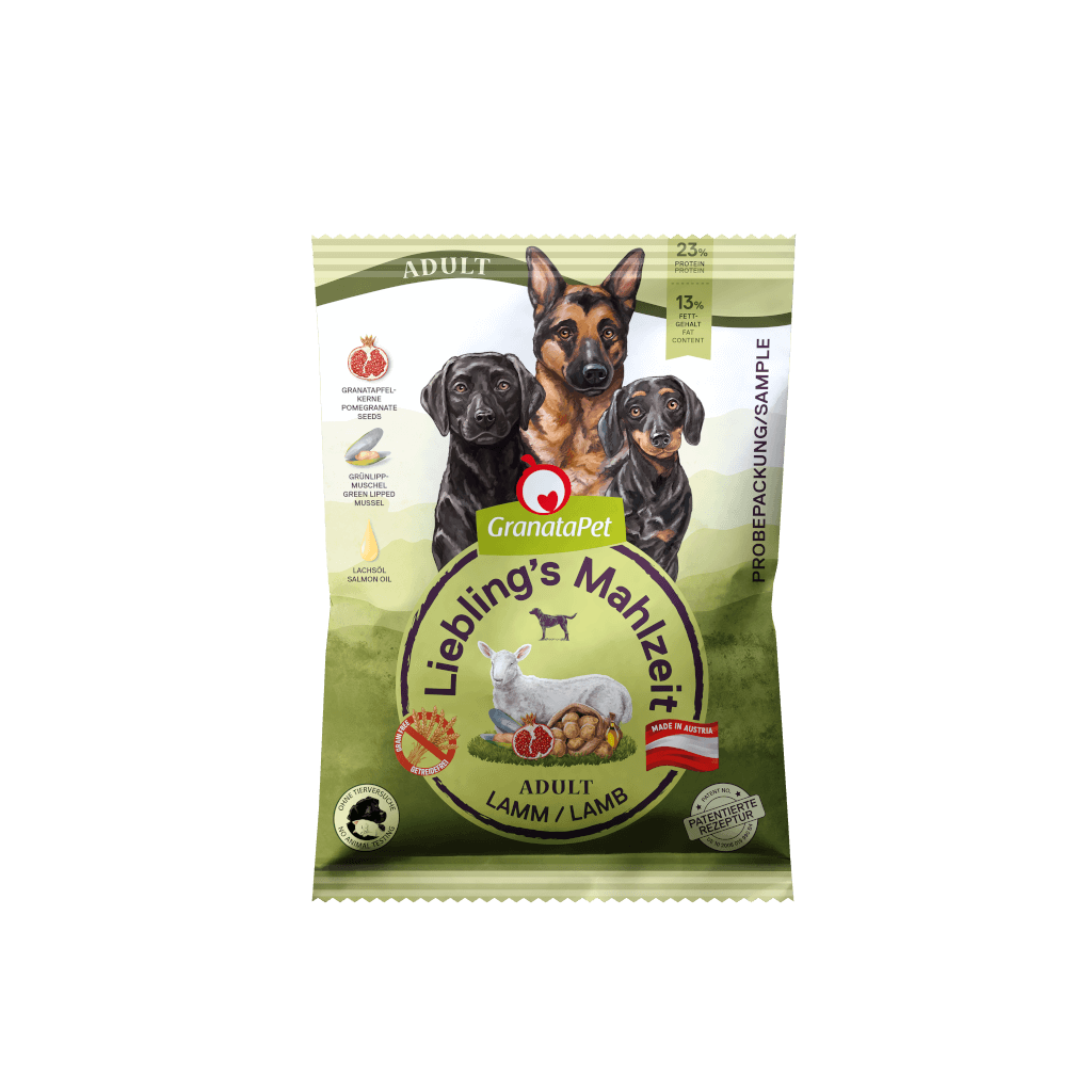 GranataPet Hund - Proben Liebling´s Mahlzeit Lamm Adult 80 g GranataPet Hund - Proben Liebling´s Mahlzeit Lamm Adult 80 g - Hauptbild