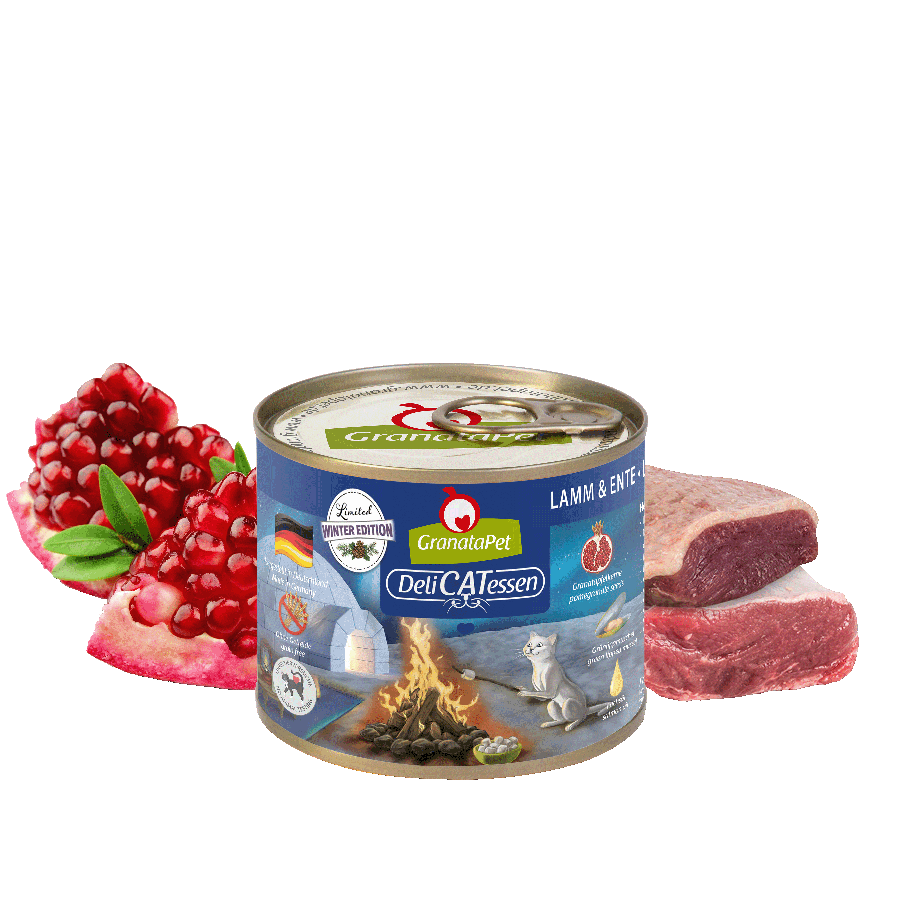 Katze Winteredition "Lamm & Ente mit Thymian"