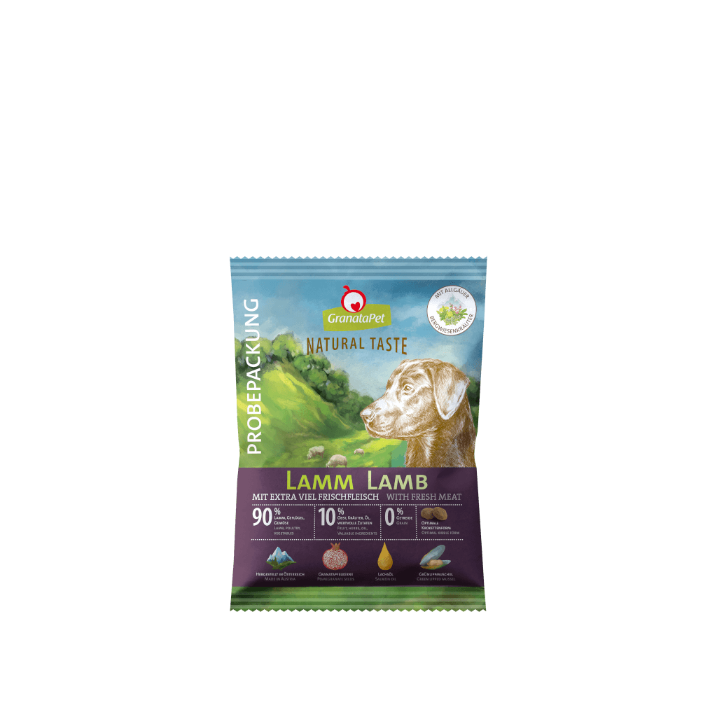 GranataPet Hund - Proben Natural Taste Lamm 80 g - Hauptbild