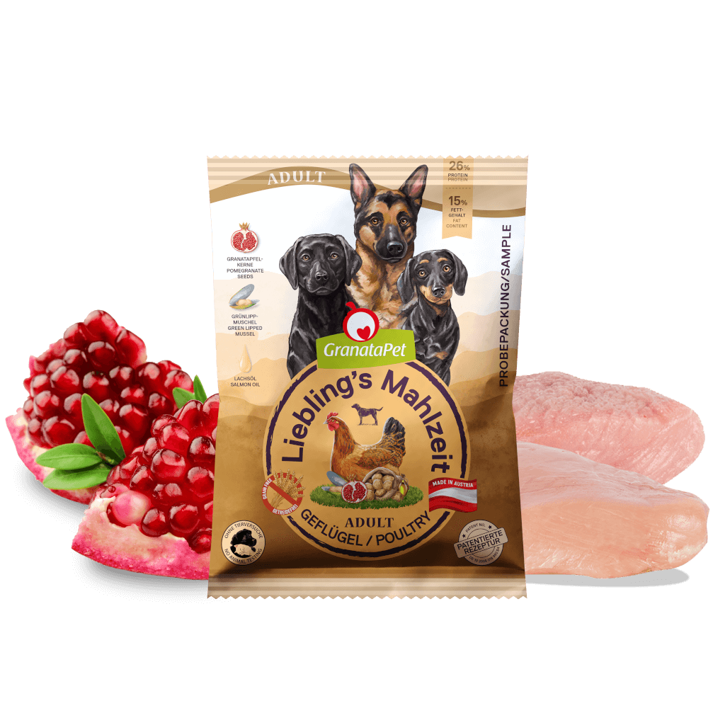 GranataPet Hund - Proben Liebling´s Mahlzeit Geflügel Adult 80 g - Zutaten