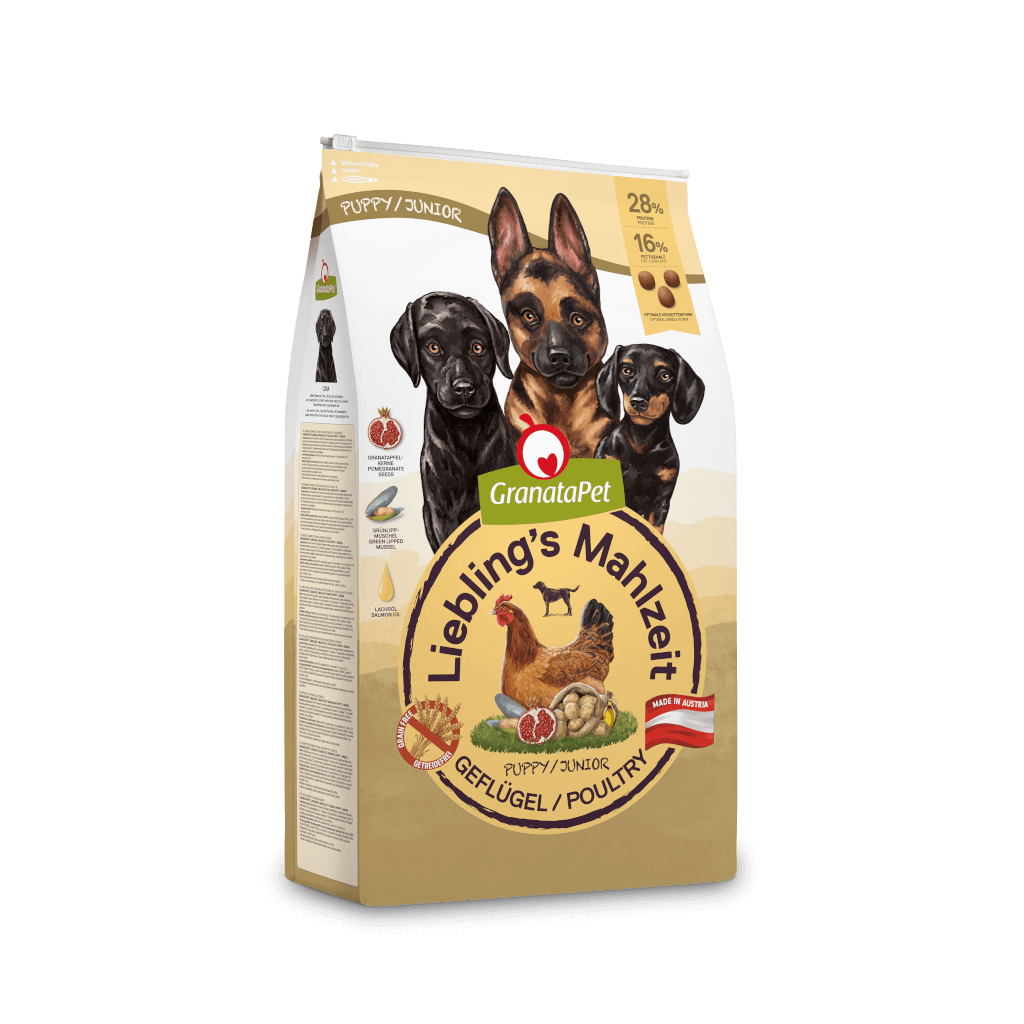 GranataPet Hund - Trockenfutter Liebling´s Mahlzeit Geflügel Junior 10 kg GranataPet Hund - Trockenfutter Liebling´s Mahlzeit Geflügel Junior 10 kg - Hauptbild