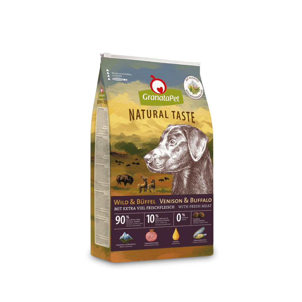 GranataPet Hund - Trockenfutter Natural Taste Wild & Büffel 12 kg - Hauptbild