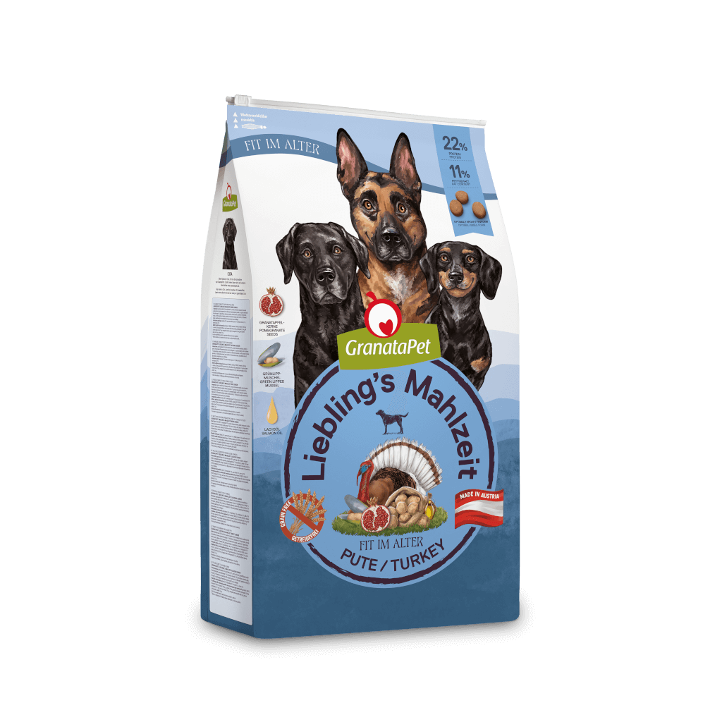 GranataPet Hund - Trockenfutter Liebling´s Mahlzeit Pute Senior 10 kg - Hauptbild