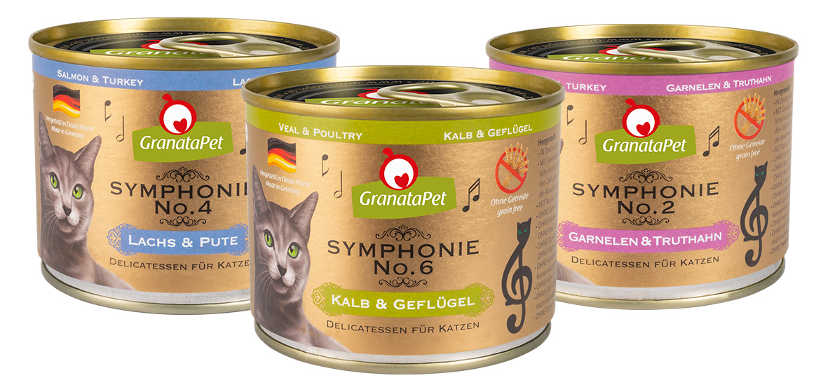 GranataPet Katzenfutter Symphonie Sorten  GranataPet Katzenfutter Symphonie Sorten