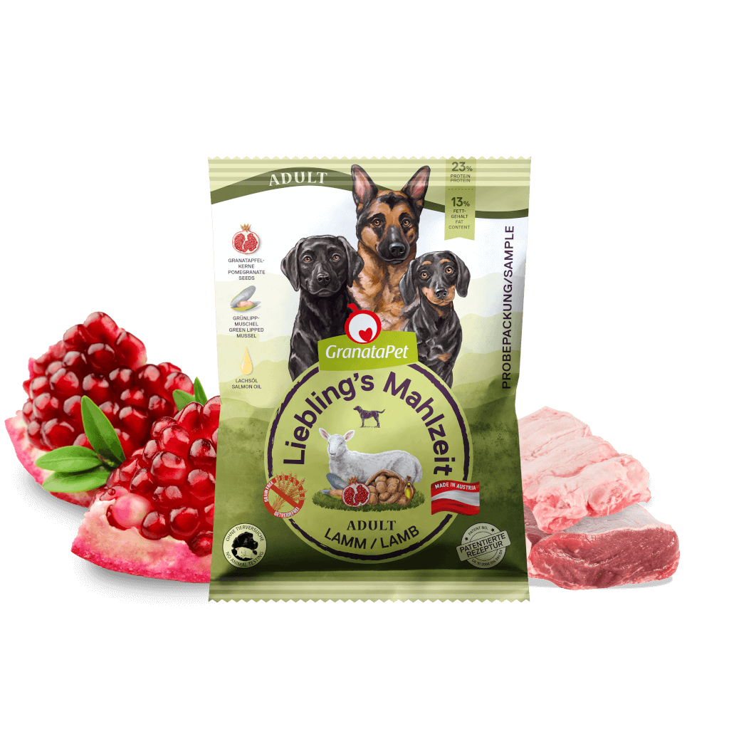 GranataPet Hund - Proben Liebling´s Mahlzeit Lamm Adult 80 g - Zutaten